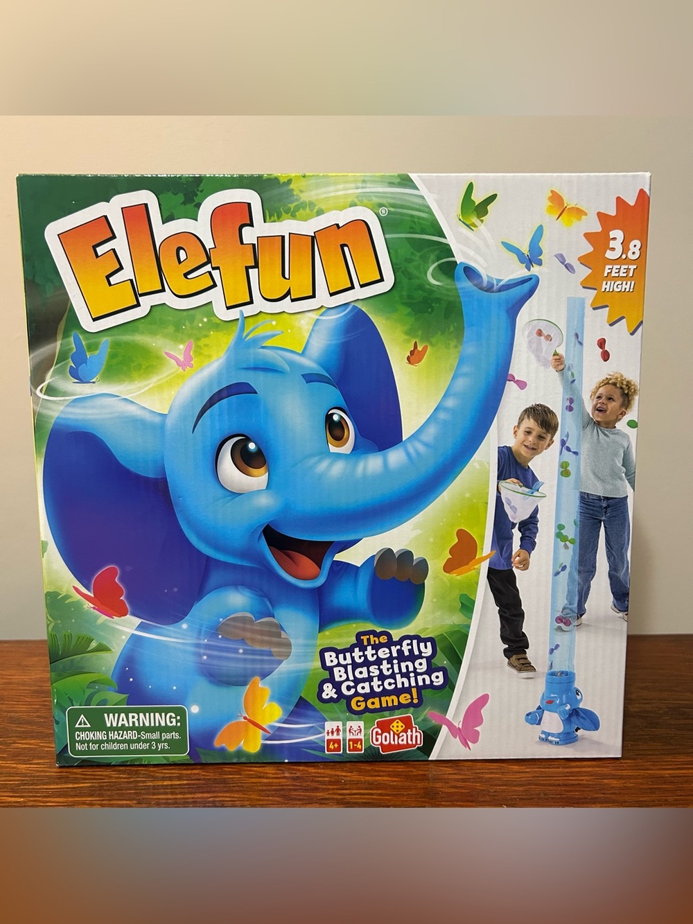 Elefun Butterfly Game Blasting Catching Electronic Goliath Retro Vintage New